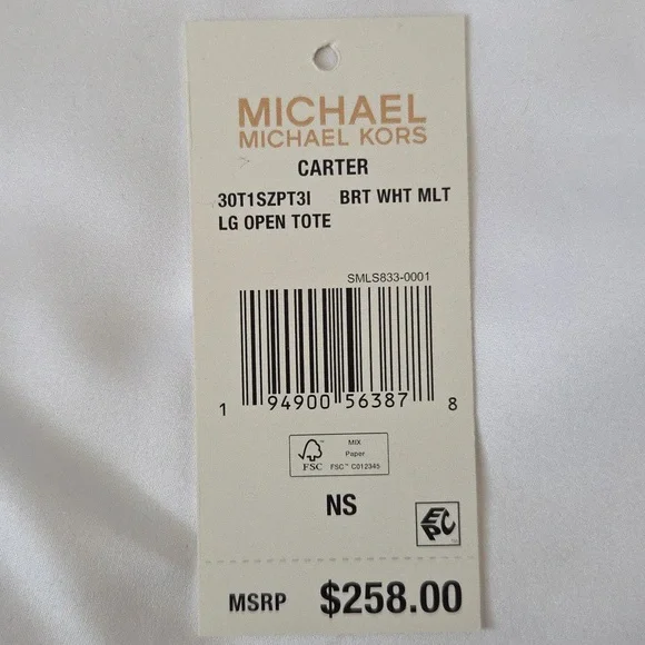 Michael Kors Carter Lg Tote Bag - Picture 2 of 4